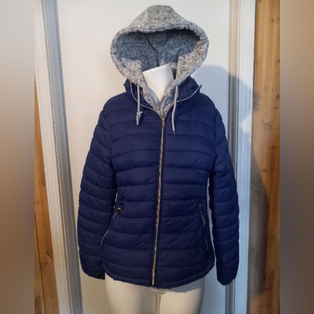 Special One Premium Quality Blue Puffer Jacket Size M